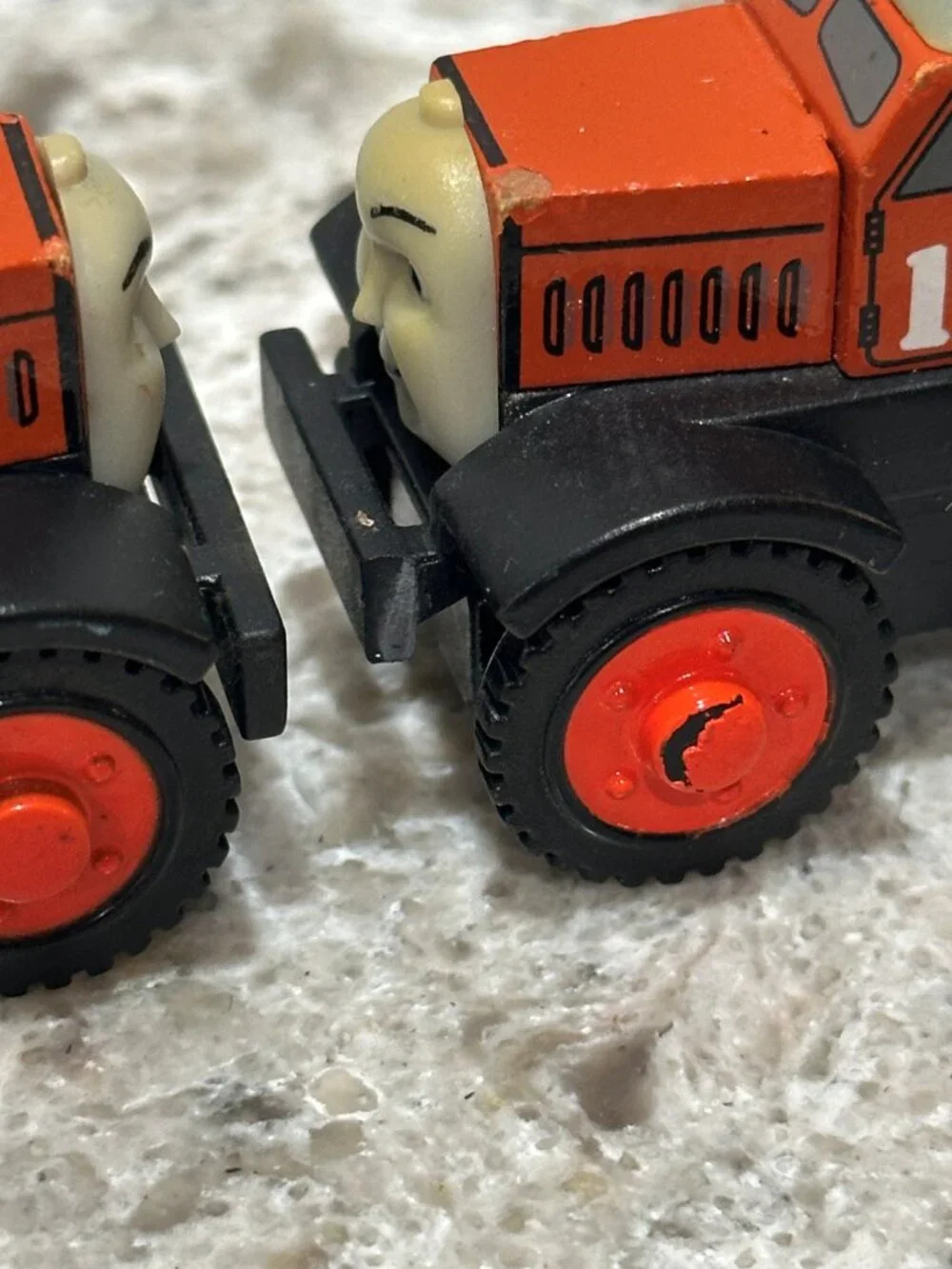 Thomas & Friends Wooden Railway Max & Monty 15 16 Twin Dump Trucks Incomplete